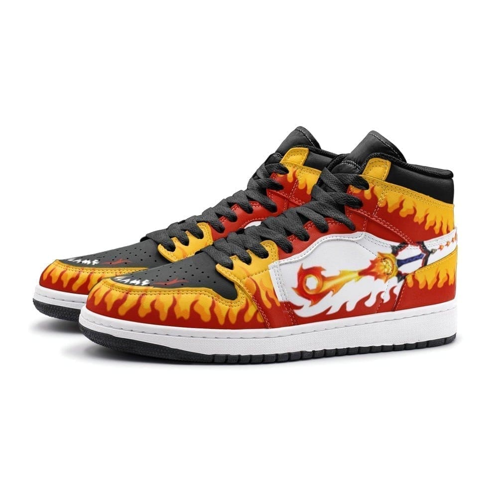 Frolic Flame Keyblade Kingdom Air Jordan 1 High Top Shoes