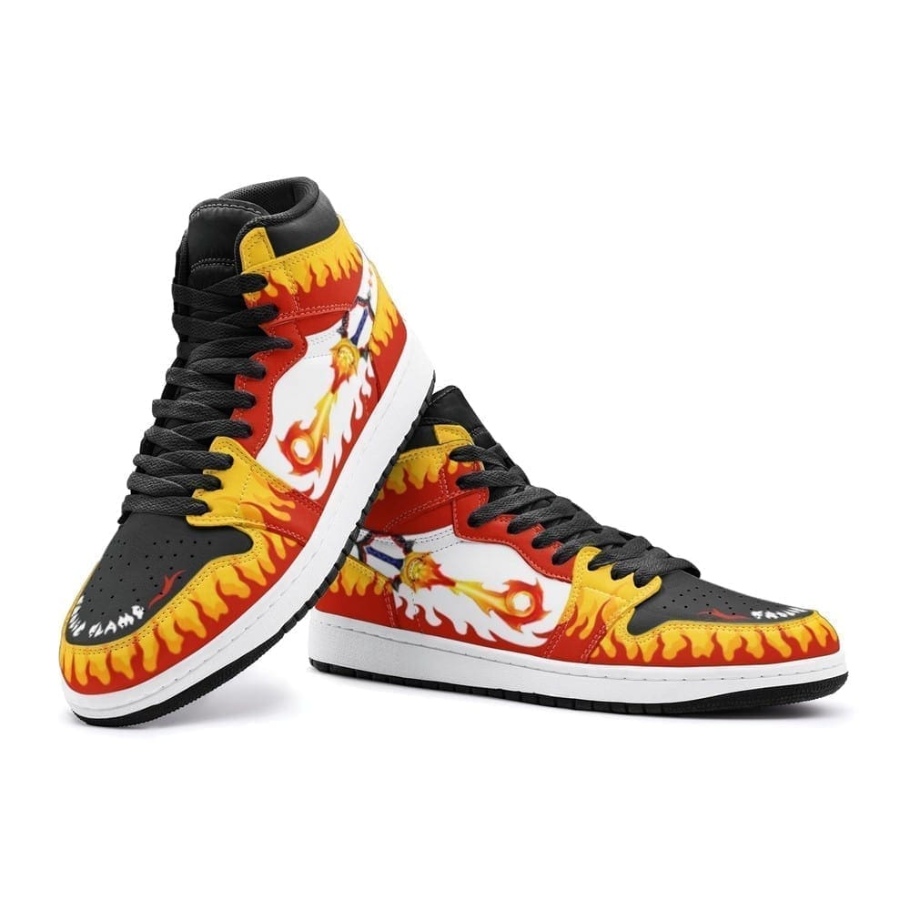 Frolic Flame Keyblade Kingdom Air Jordan 1 High Top Shoes