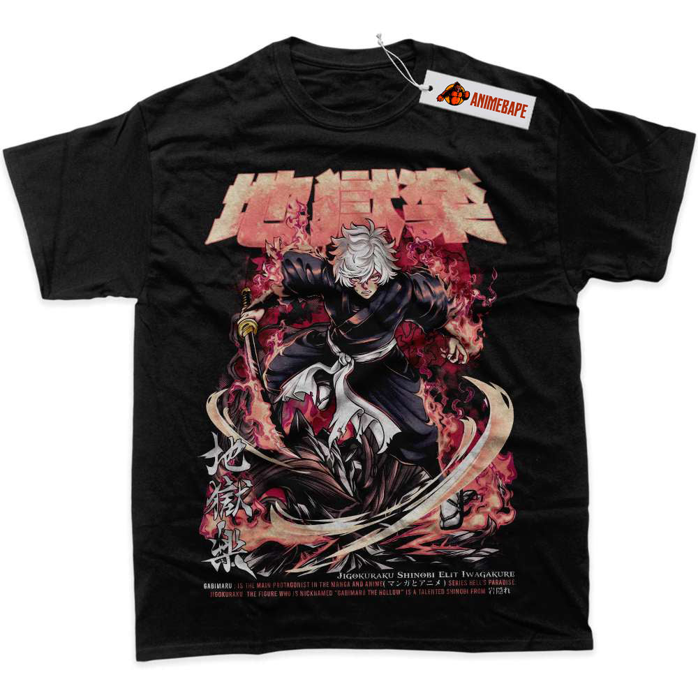 Gabimaru Hell's Paradise Anime Graphic T-Shirt for Fans