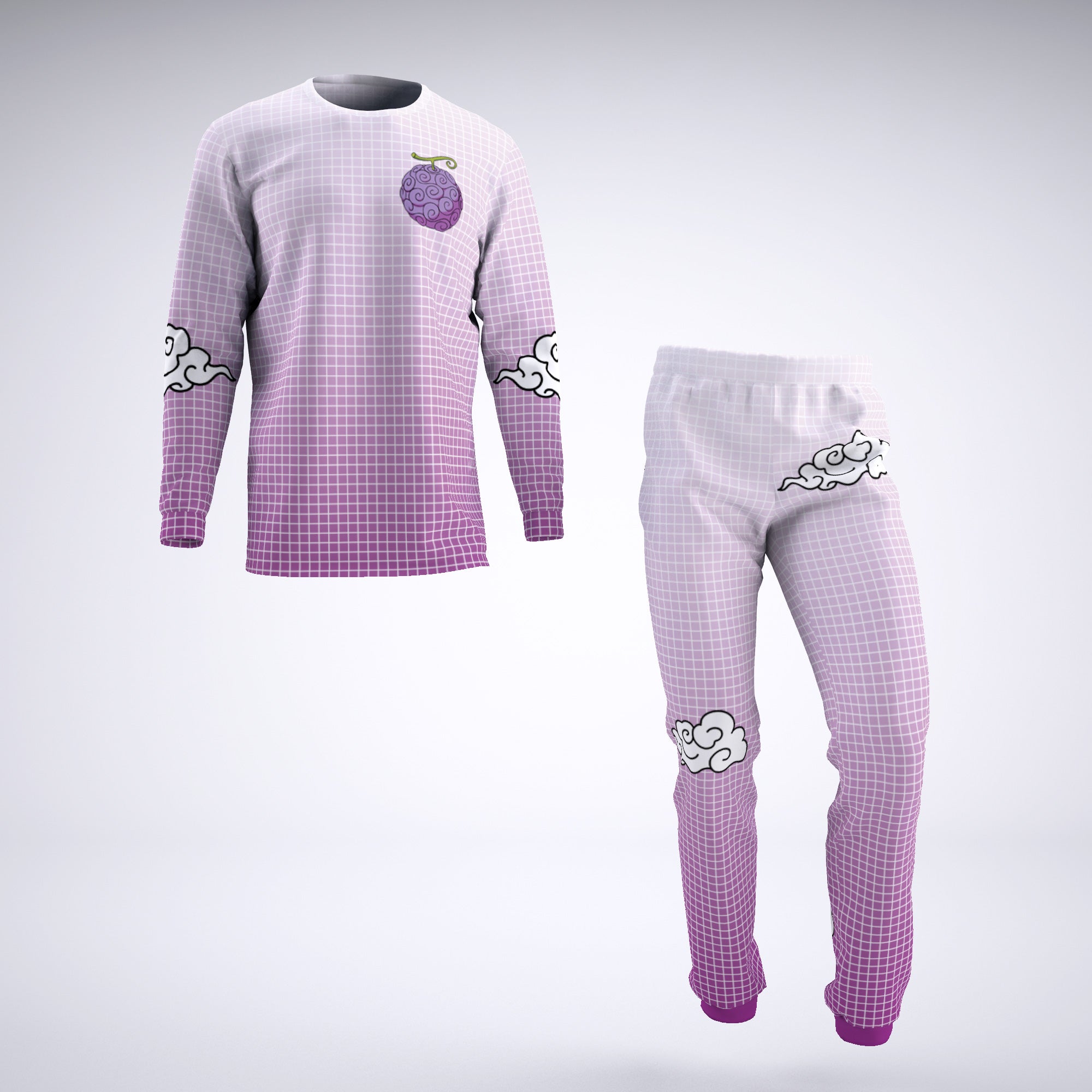 Gear 5 Luffy v2 One Piece Pirates Pajamas