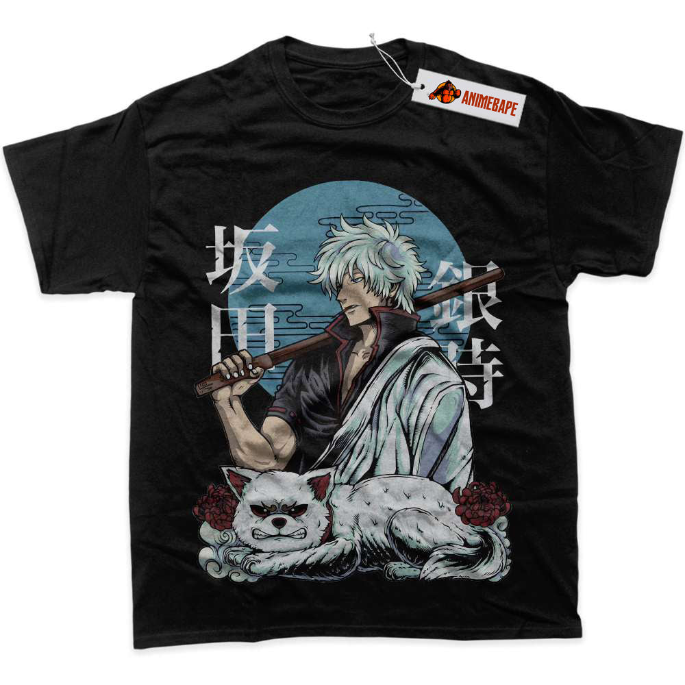 Gintoki Sakata Anime Graphic T-Shirt, Gintama Merch Shirt