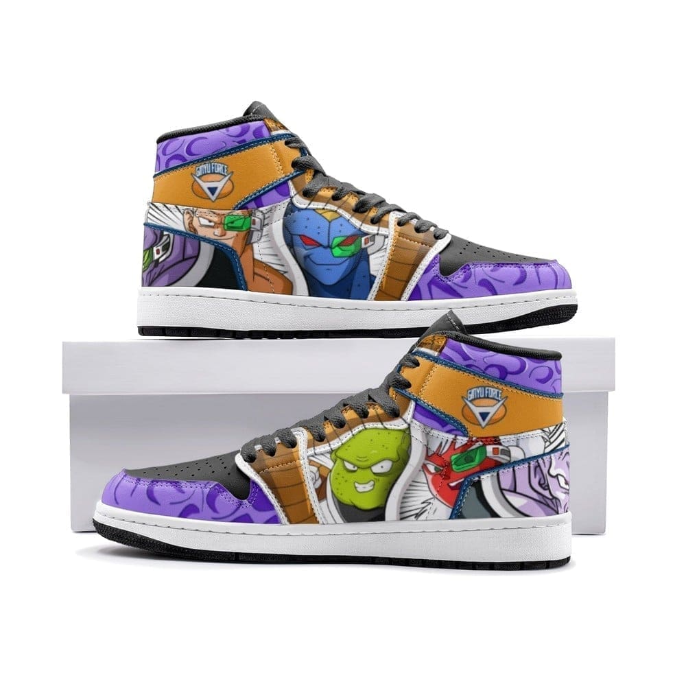 Ginyu Force Dragon Ball Z Air Jordan 1 High Top Shoes