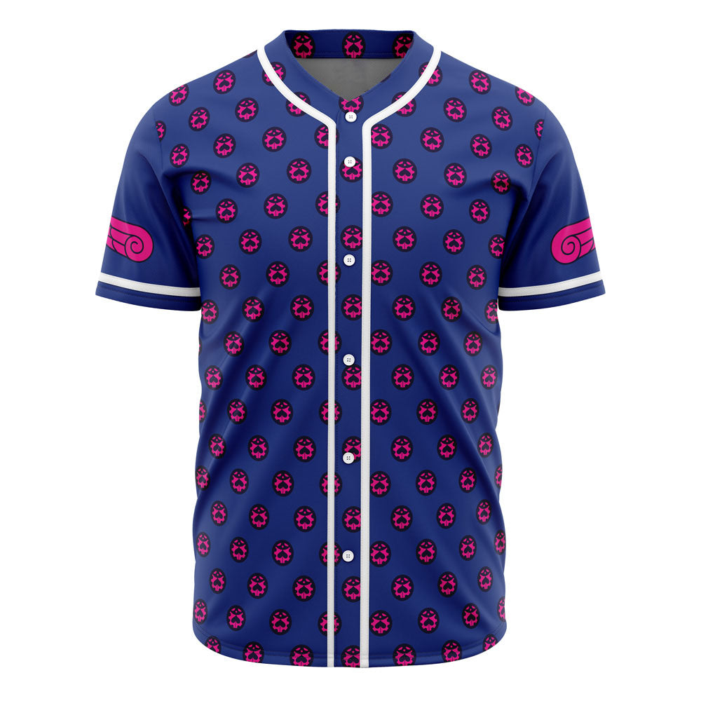 Giorno Giovanna Manga Jojo's Bizarre Adventure Baseball Jersey