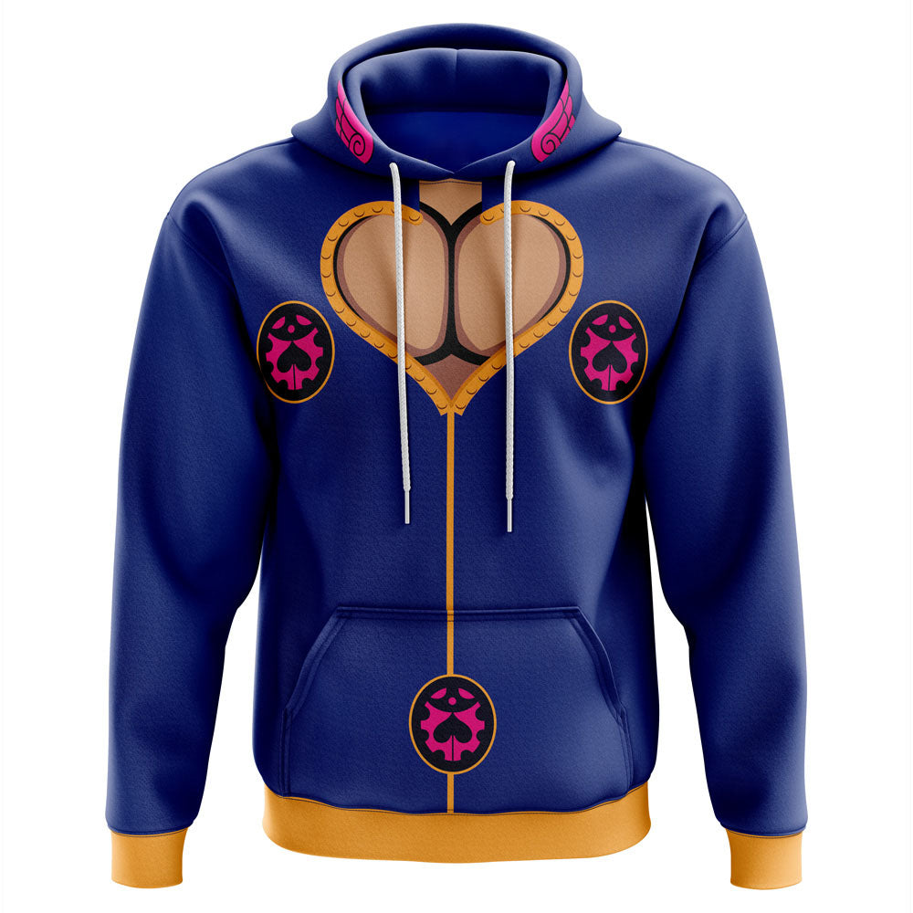 Giorno Giovanna Manga Jojo's Bizarre Adventure Hoodie