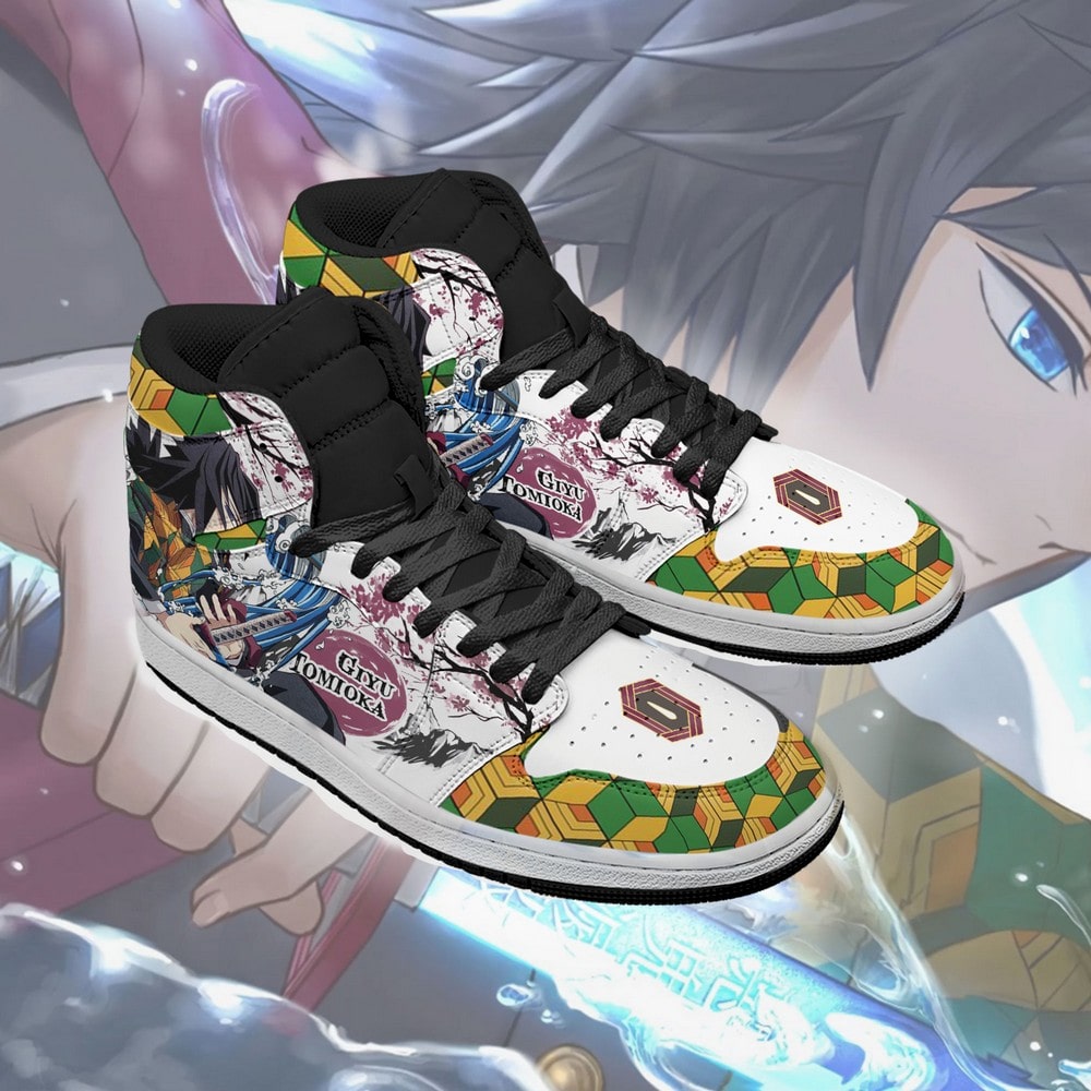 Giyu Tomioka Demon Slayer J1 High Top Shoes
