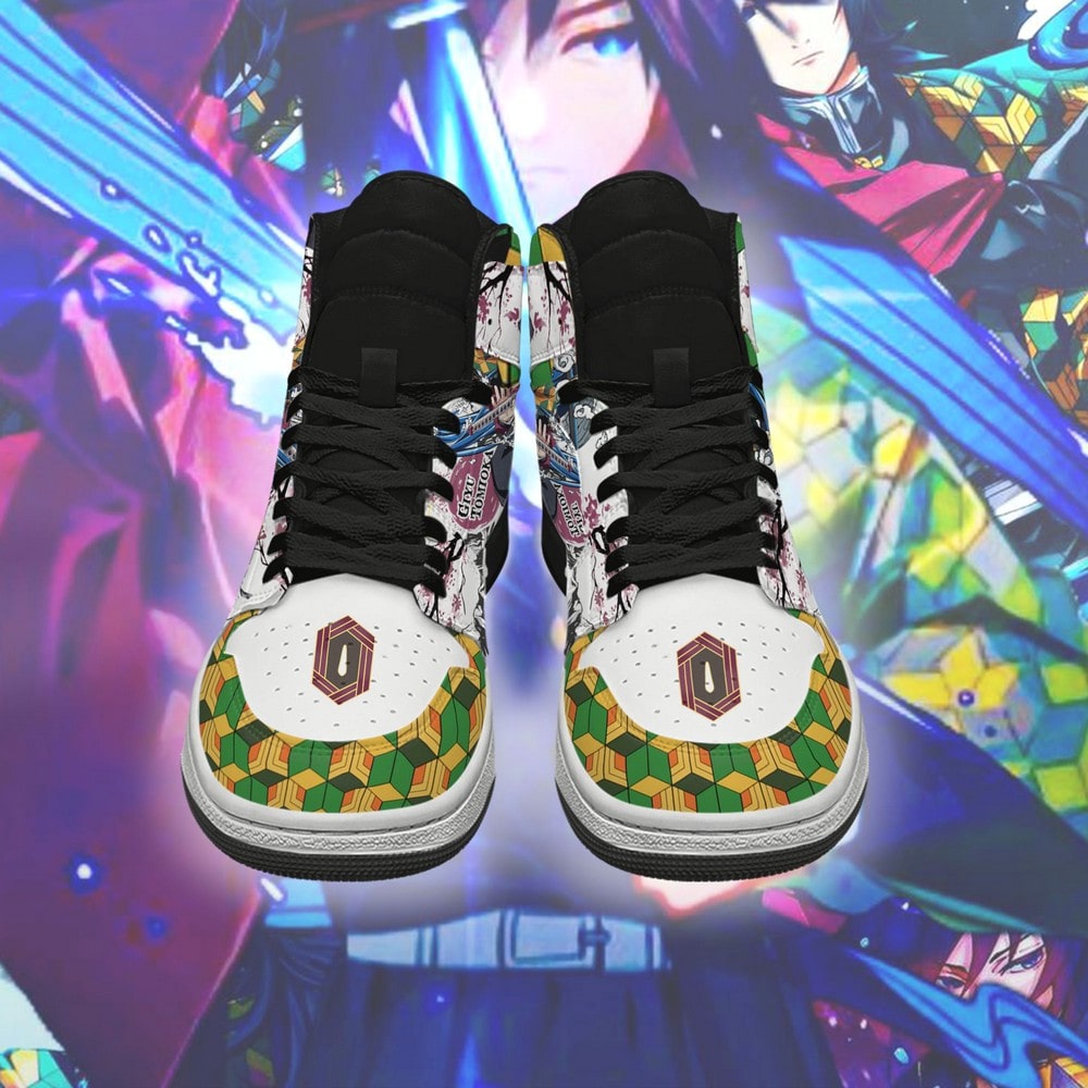 Giyu Tomioka Demon Slayer J1 High Top Shoes