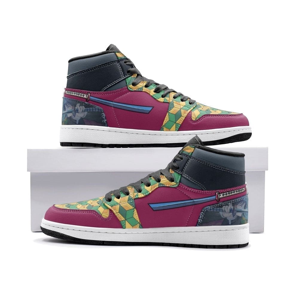 Giyu Tomioka Demon Slayer Air Jordan 1 High Top Shoes