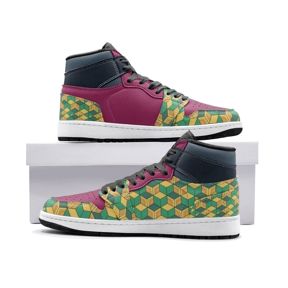 Giyu Tomioka Demon Slayer Air Jordan 1 High Top Shoes