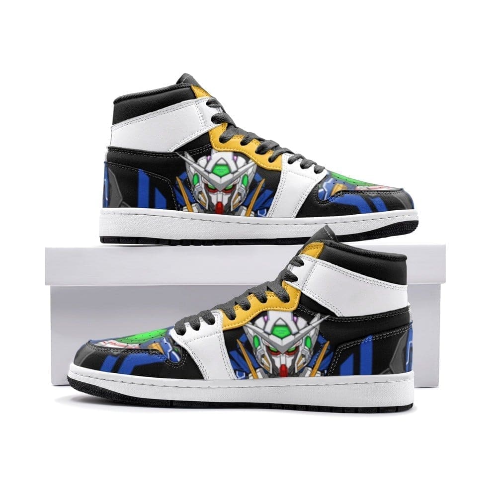 Gn-001 Exia Gundam Air Jordan 1 High Top Shoes
