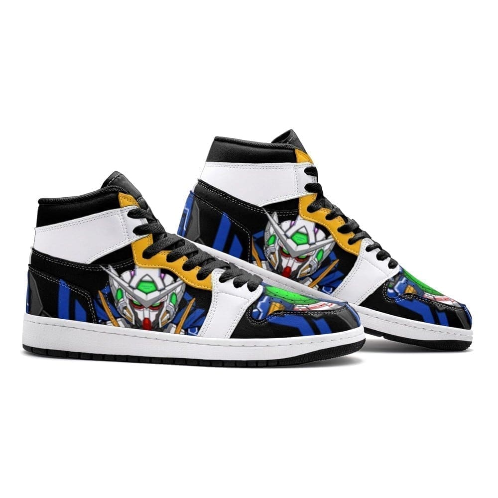 Gn-001 Exia Gundam Air Jordan 1 High Top Shoes