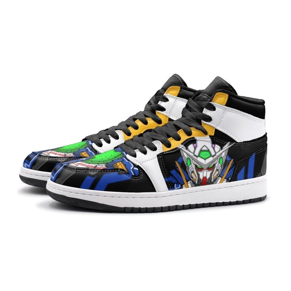 Gn-001 Exia Gundam Air Jordan 1 High Top Shoes