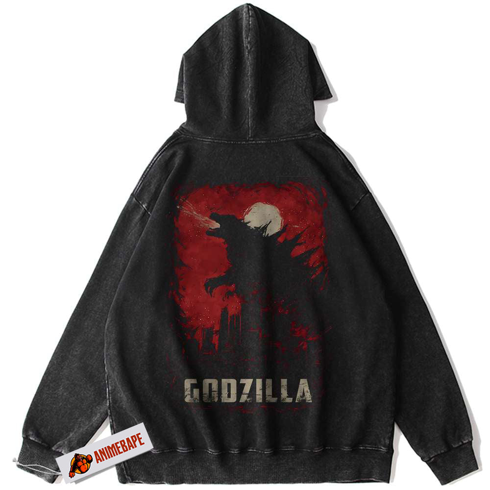Vintage Godzilla Movie Hoodie for Men and Women Godzilla