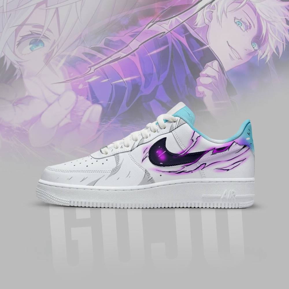Gojo Saturo Jujutsu Kaisen AF1 Shoes