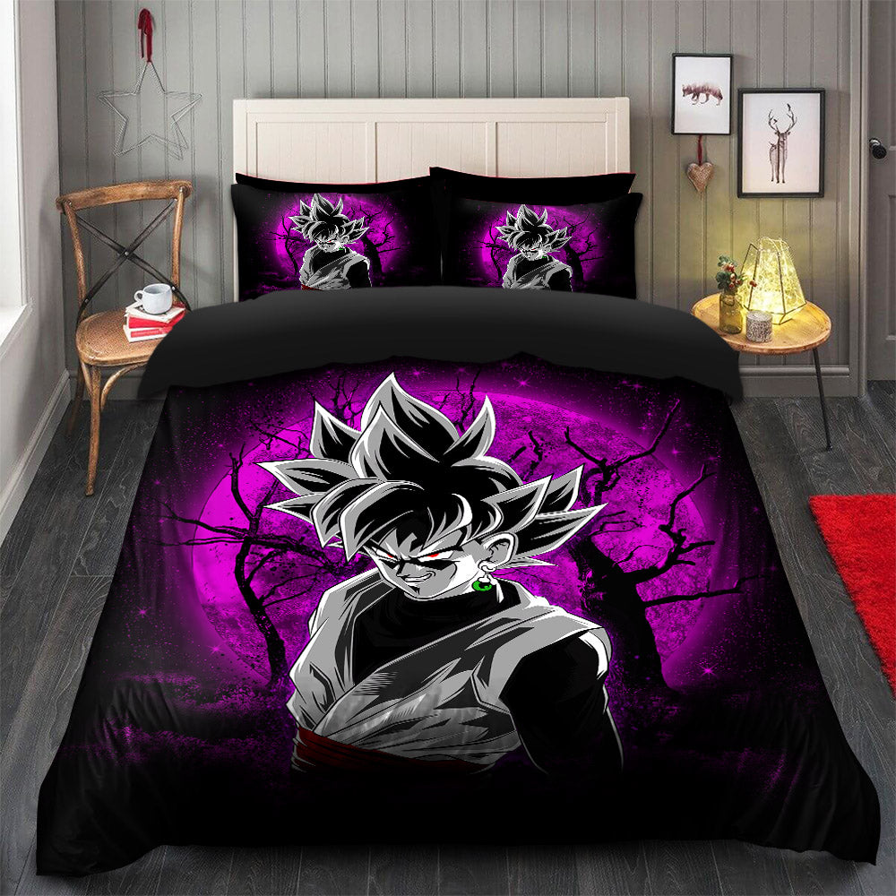 Goku Black Bedding Set with Duvet Cover and 2 Pillowcases