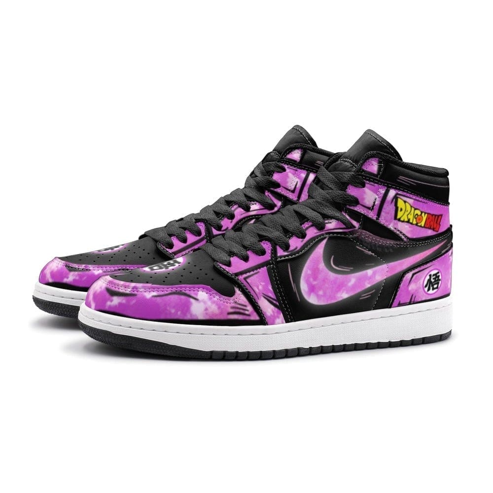 Goku Black Rose Dragon Ball Air Jordan 1 High Top Shoes SMGBRD1