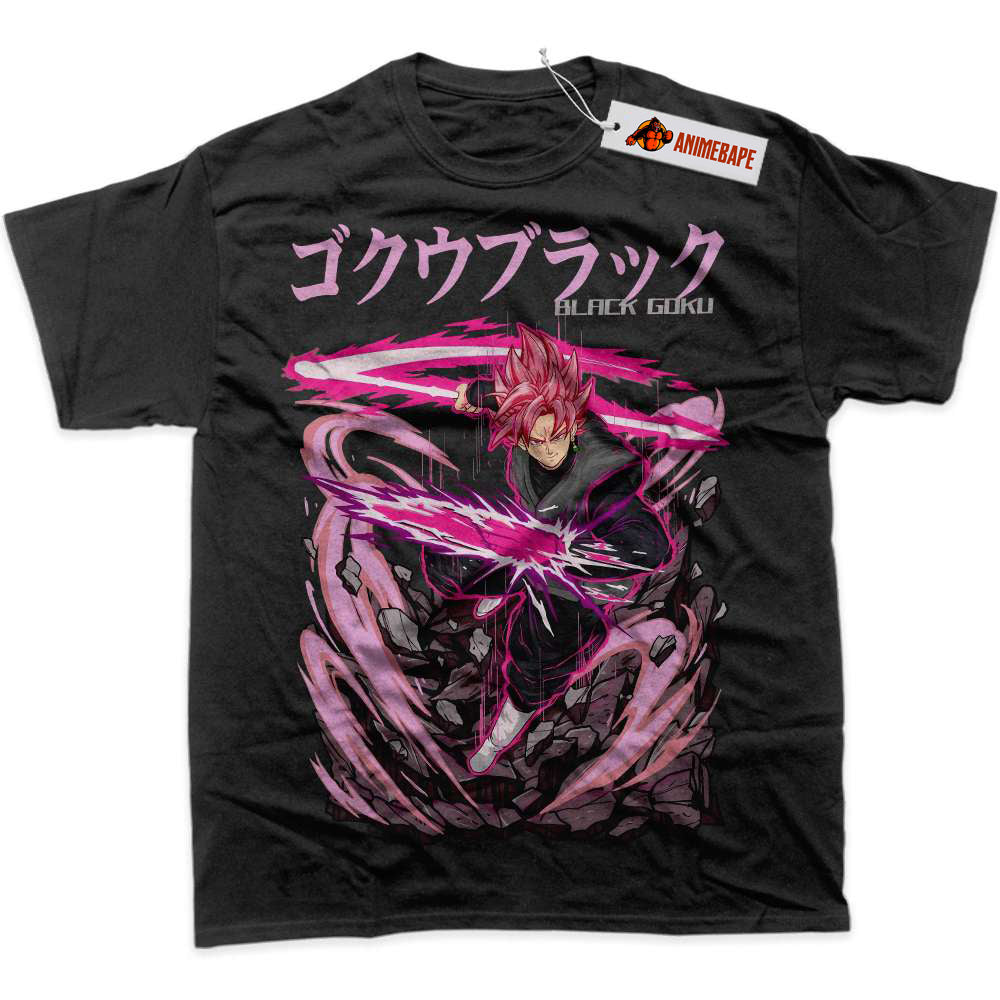 Goku Black Dragon Ball Z Graphic T-Shirt, Anime Apparel for Fans