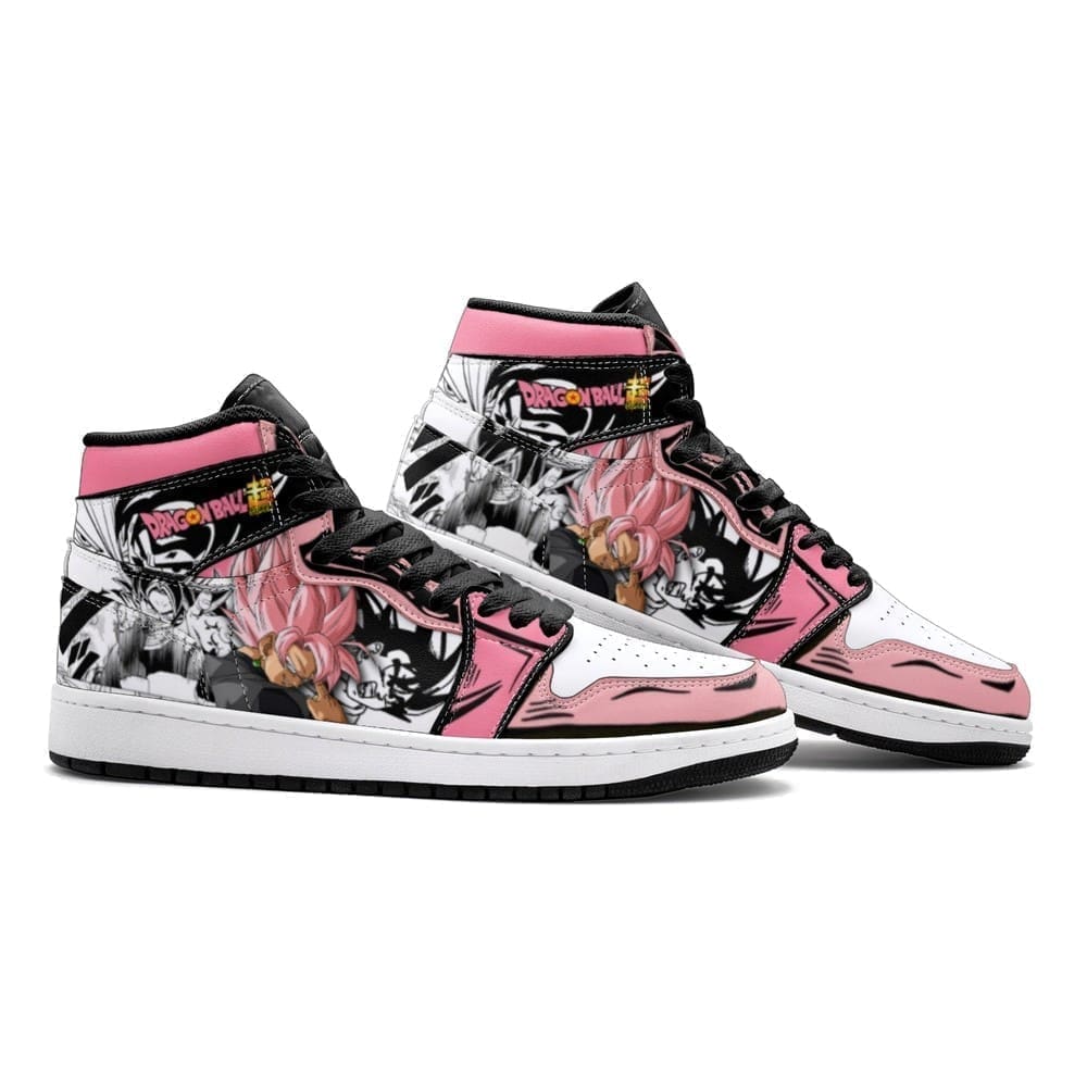 Goku Pink Dragon Ball Super Air Jordan 1 High Top Shoes