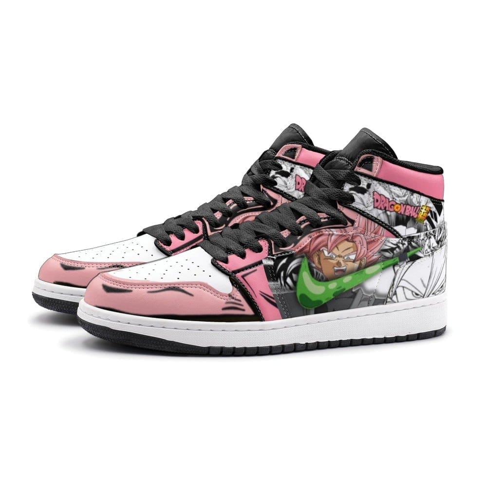Goku Pink Dragon Ball Super Air Jordan 1 High Top Shoes
