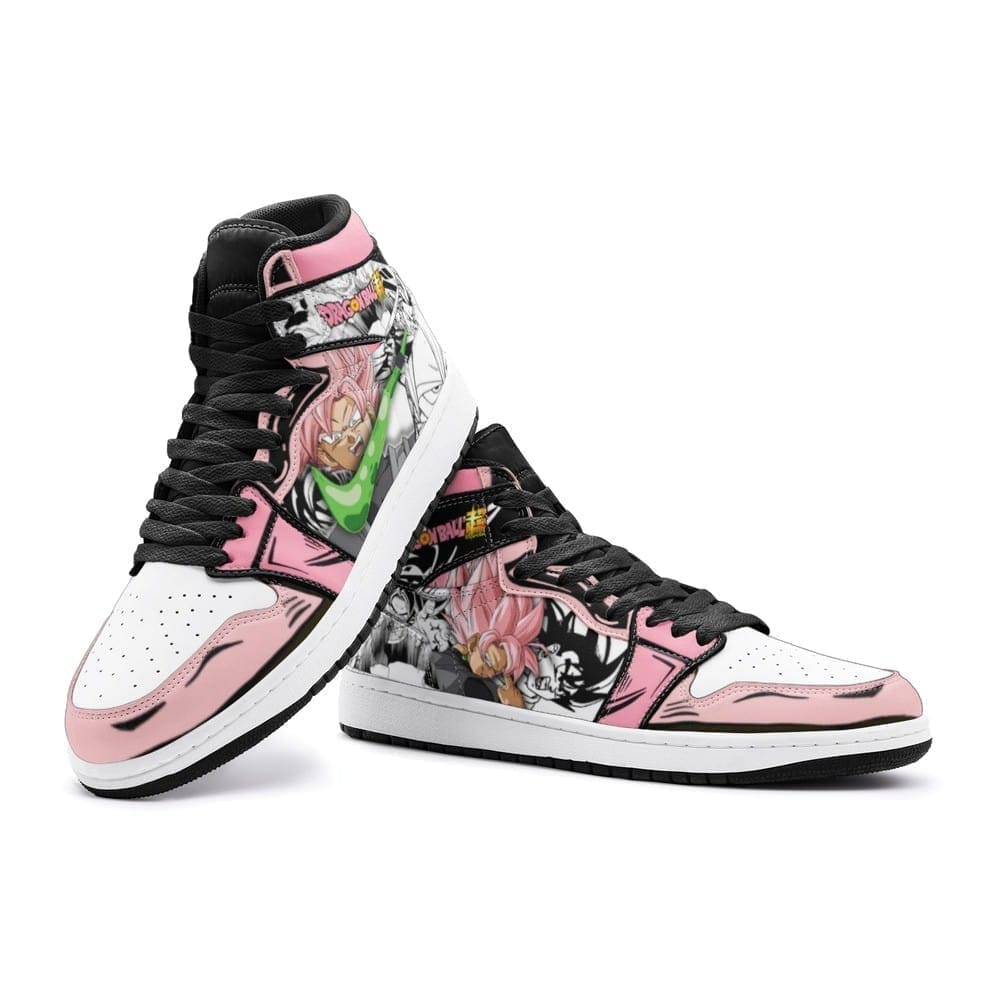 Goku Pink Dragon Ball Super Air Jordan 1 High Top Shoes