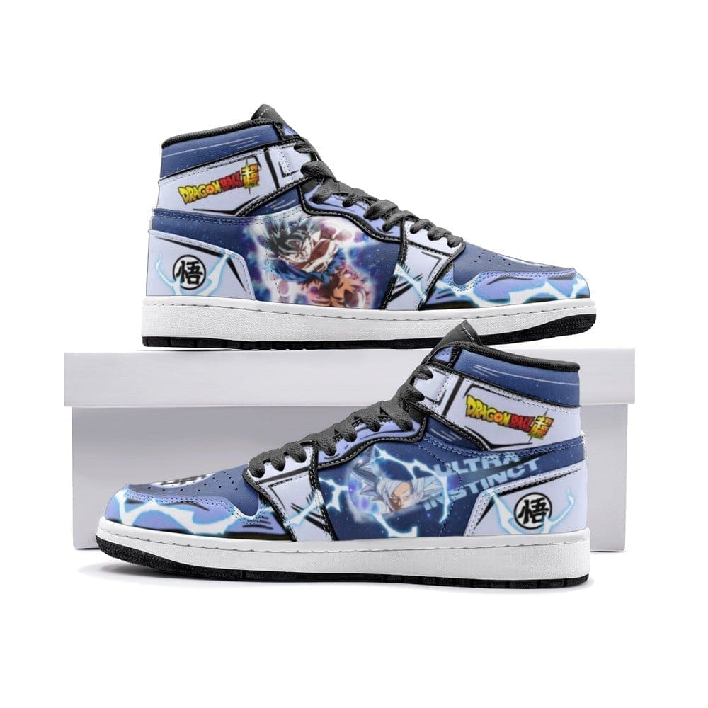 Goku Ultra Instinct Dragon Ball Super Air Jordan 1 High Top Shoes