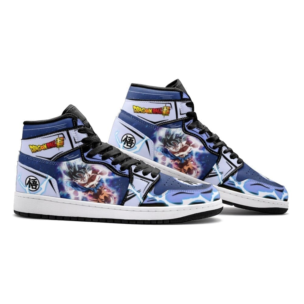 Goku Ultra Instinct Dragon Ball Super Air Jordan 1 High Top Shoes