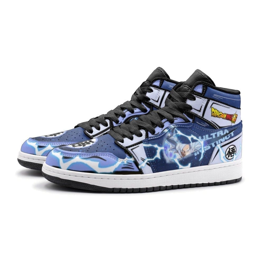 Goku Ultra Instinct Dragon Ball Super Air Jordan 1 High Top Shoes
