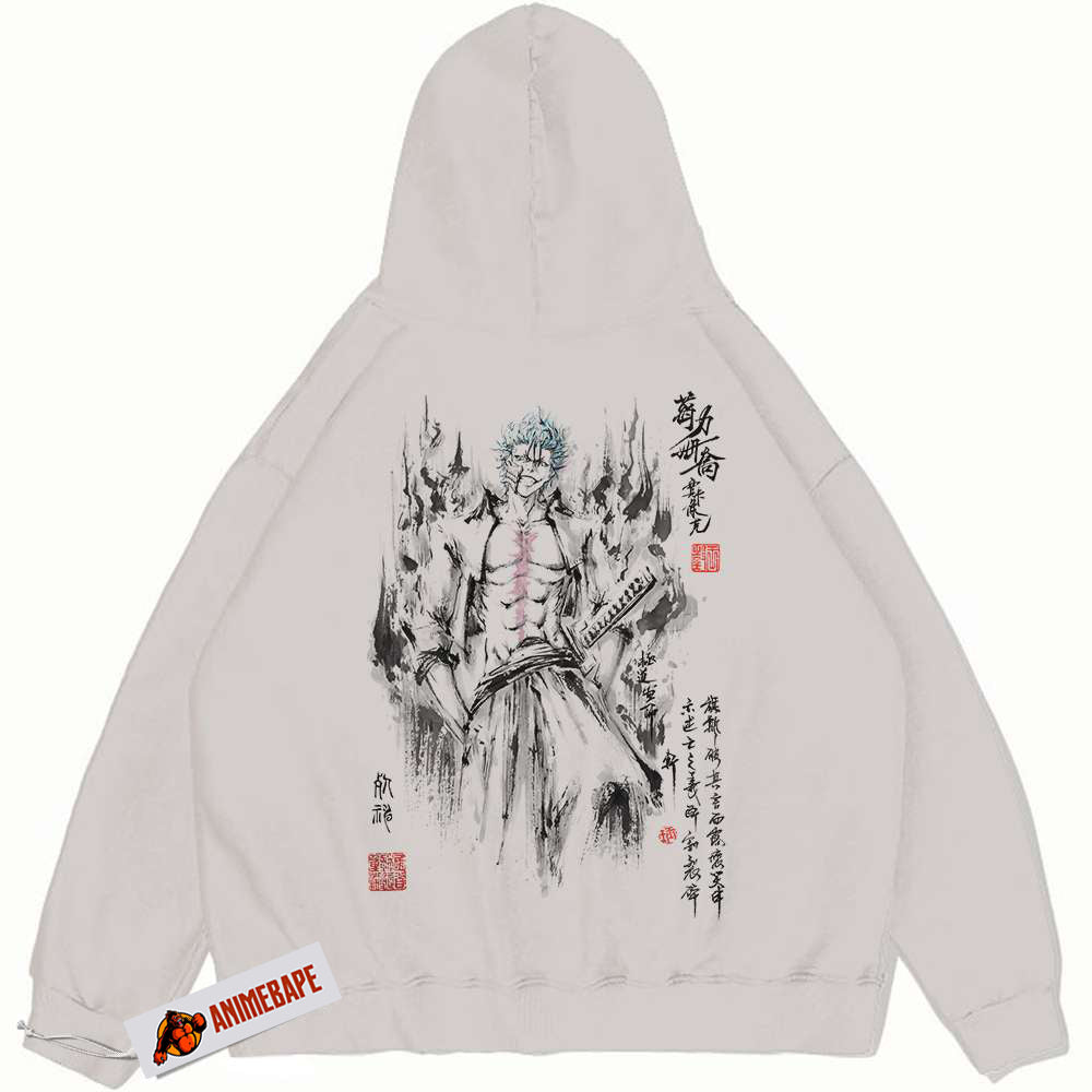 Grimmjow Jaegerjaquez Bleach Anime Vintage Hoodie for Fans