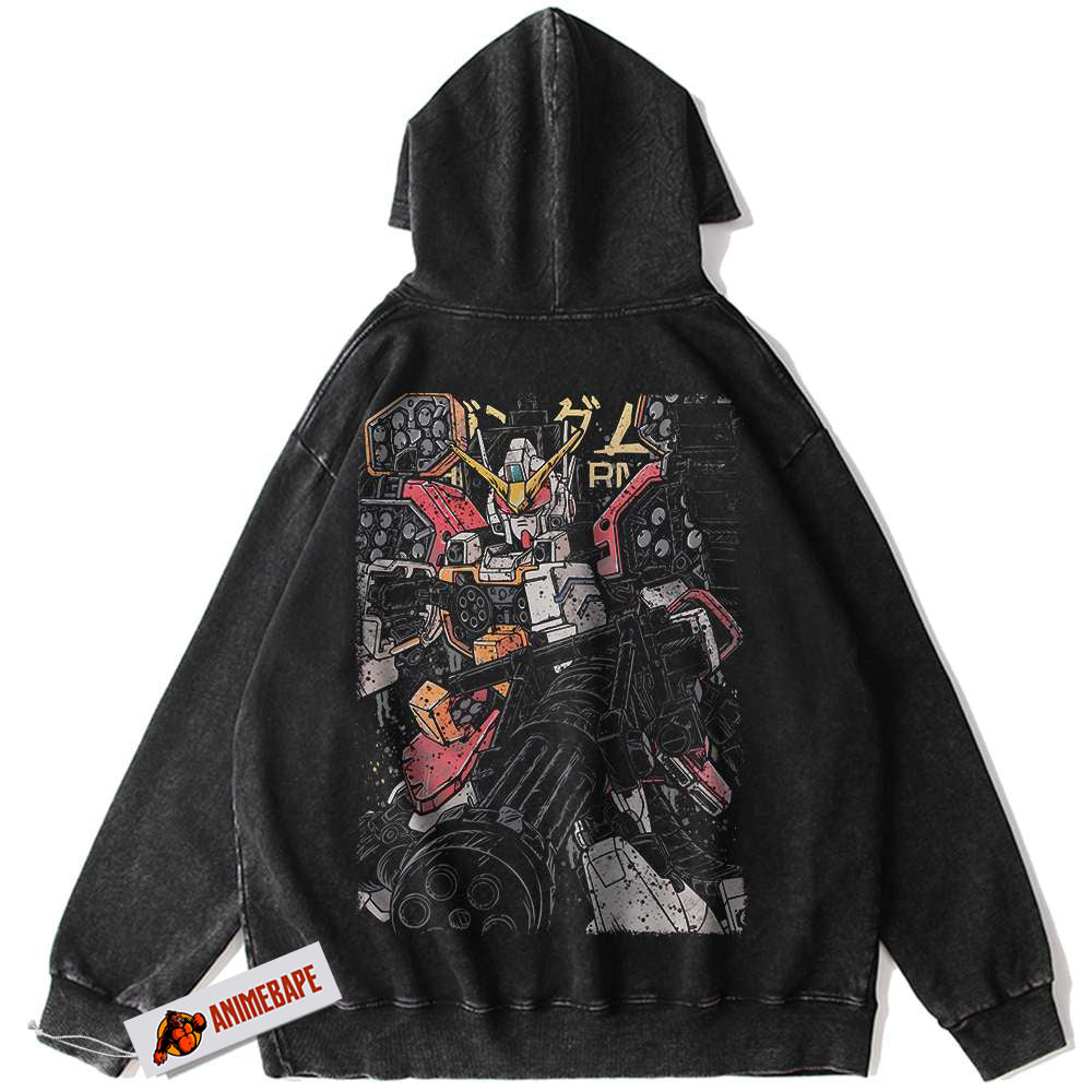 Gundam Anime Vintage Hoodie for Fans and Collectors