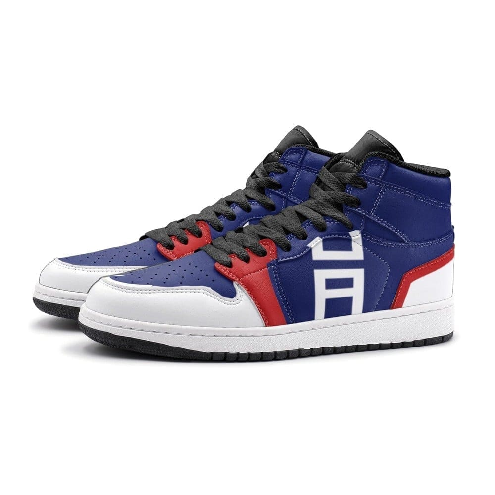 Gym Sports Pattern My Hero Air Jordan 1 High Top Shoes