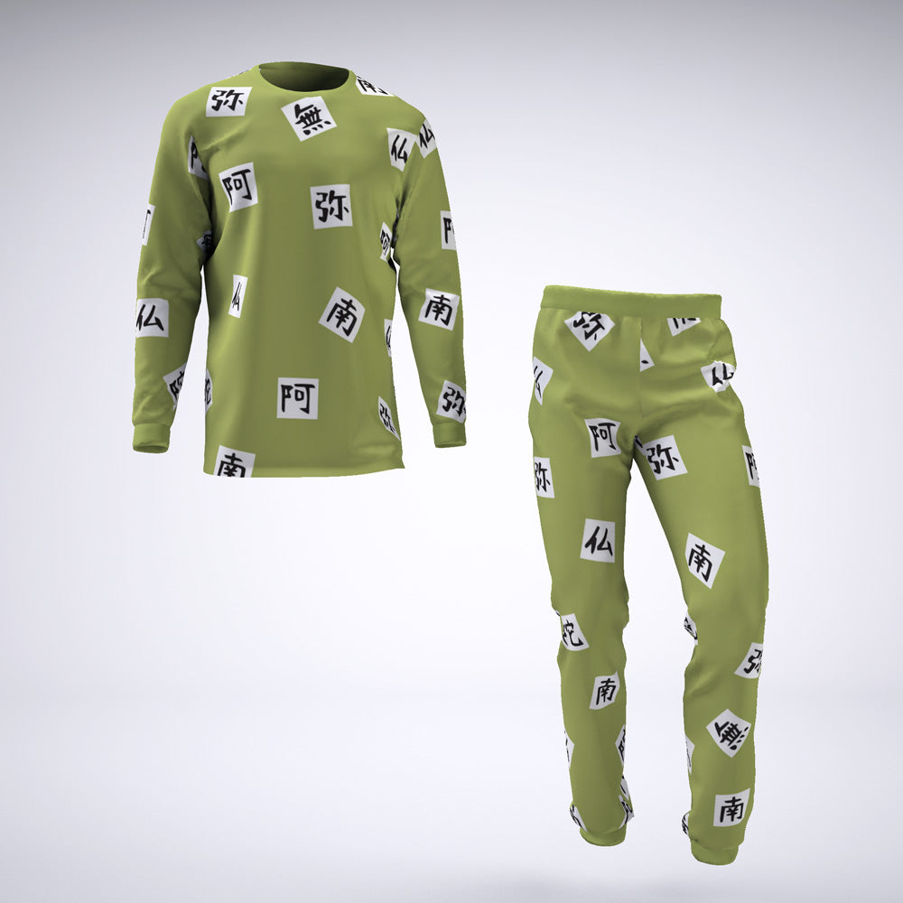 Gyomei Himejema Demon Slayer Pajamas