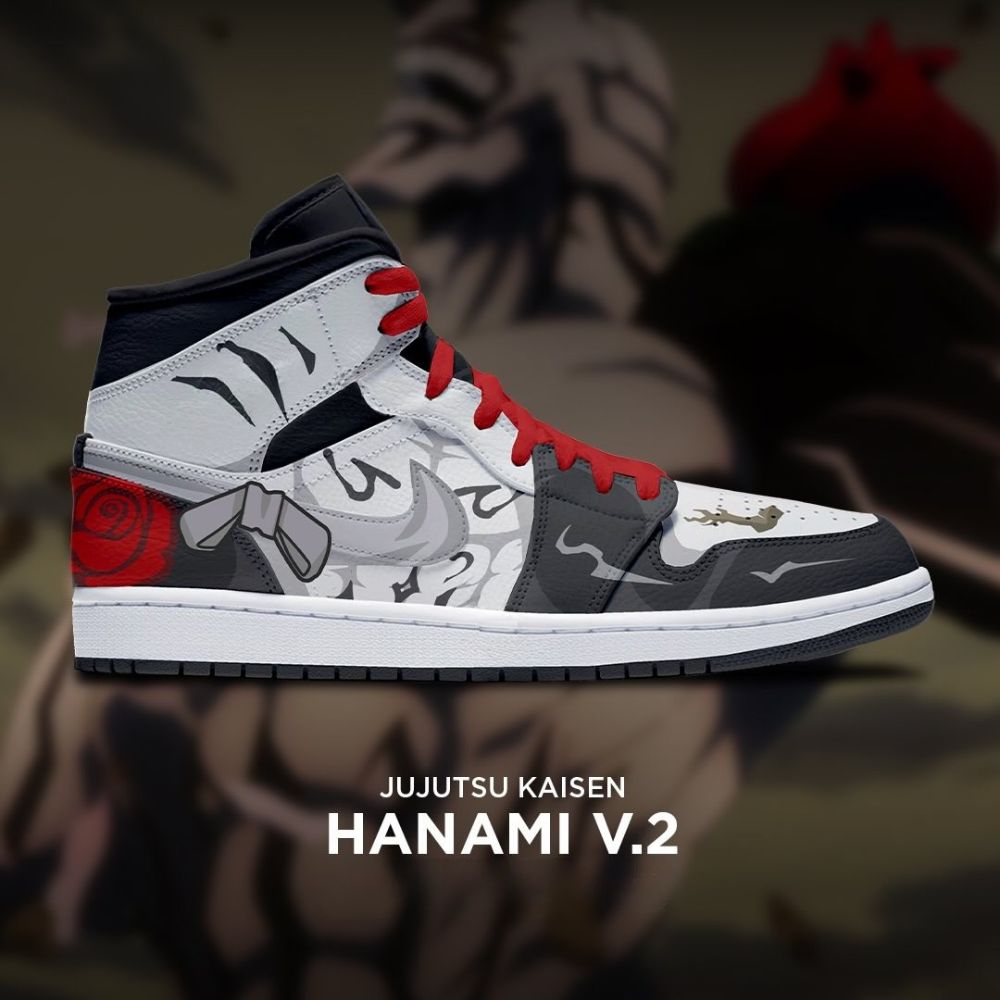 Hannami Jujutsu Kaisen Special High Top Shoes
