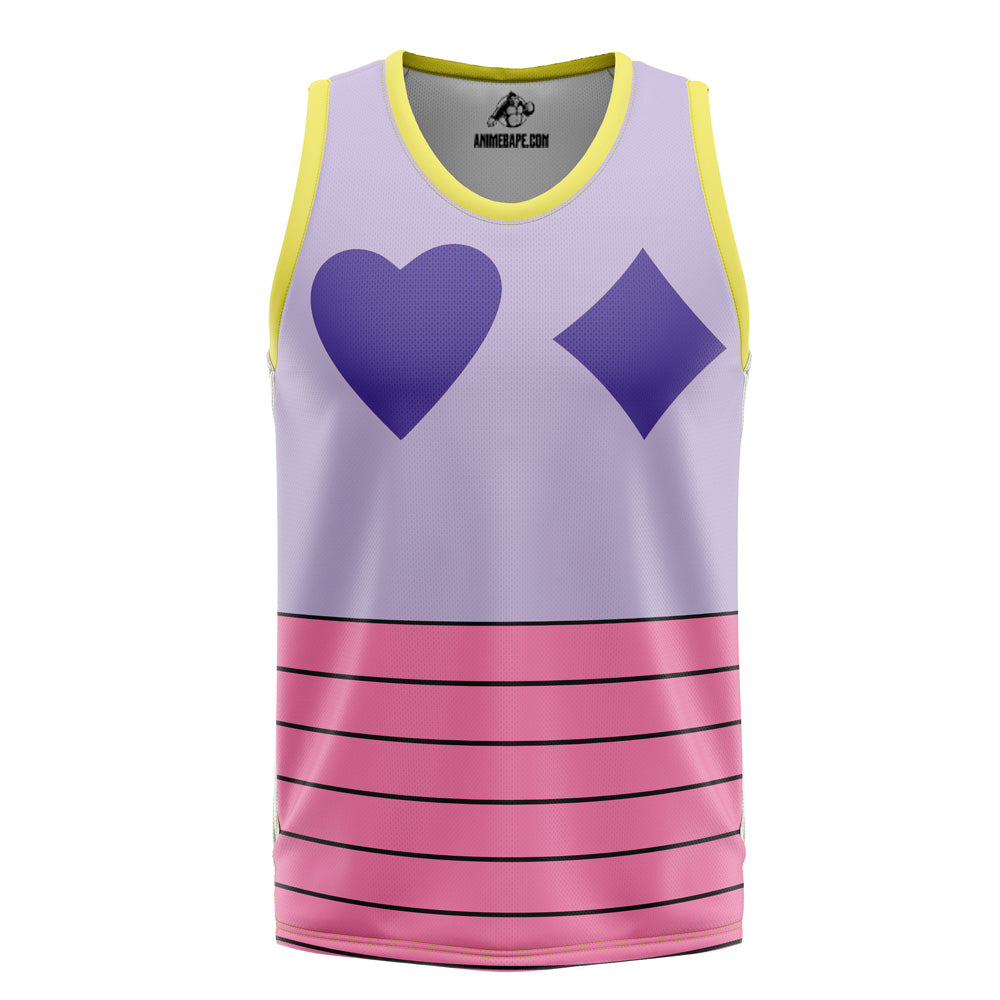 Hisoka Morow Greed Island Arc Hunter X Hunter Basketball Jersey