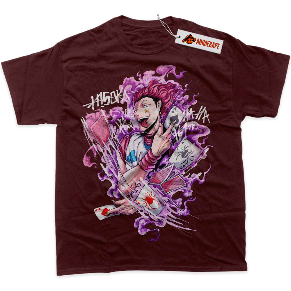Hisoka Anime Shirt, Hunter x Hunter Graphic T-Shirt, HxH T-Shirt