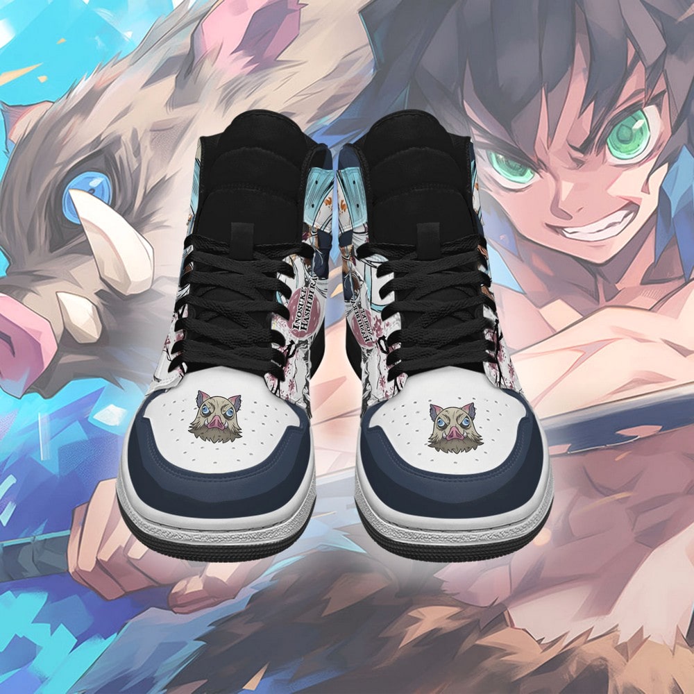 Inosuke Hashibirat Demon Slayer J1 High Top Shoes
