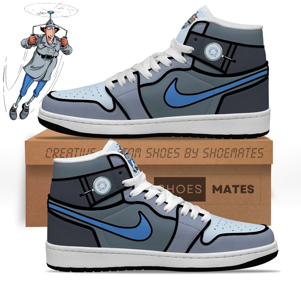 Inspector Gadget Air Jordan 1 High Top Shoes