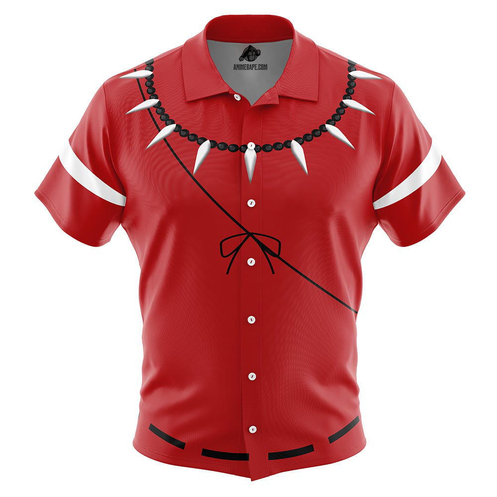 Inuyasha Button Up Hawaiian Shirt