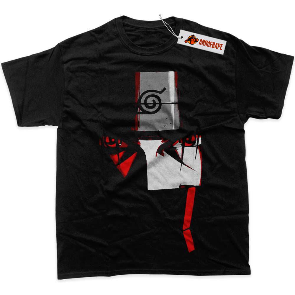 Itachi Uchiha Akatsuki Naruto Anime Graphic T-Shirt for Fans