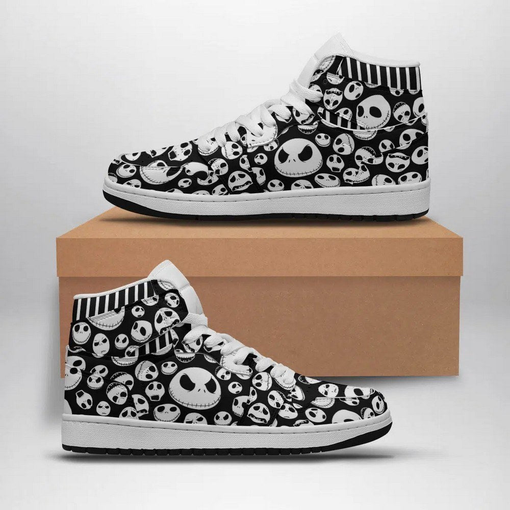 Jack Skellington Disney AJ1 High Top Shoes