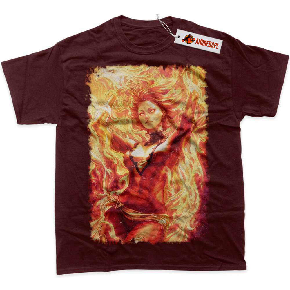 X-Men Jean Grey Graphic T-Shirt, Marvel Comics Apparel