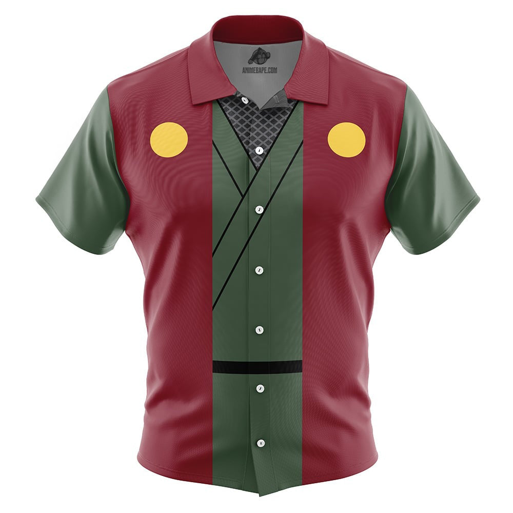 Jiraiya Shippuden Button Up Hawaiian Shirt