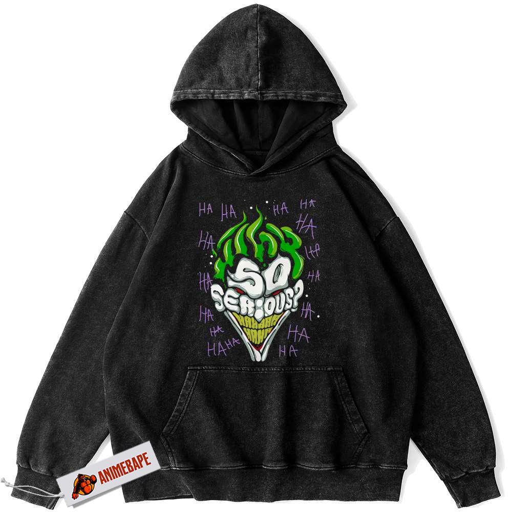 DC Comics Vintage Joker Hoodie for Men and Women JokerHoodie,