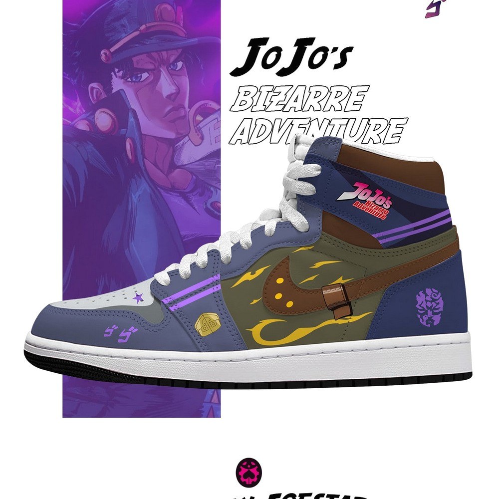 Jonathan Joestar Custom High Top Sneakers