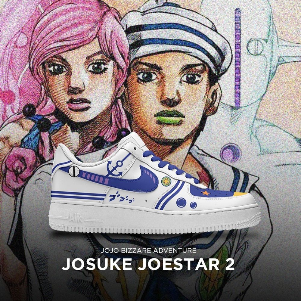 Josuke Joestar 2 Jojo's Bizarre Adventure Low Top Shoes
