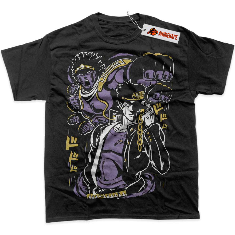 Jotaro Kujo JoJos Bizarre Adventure Anime Graphic T-Shirt