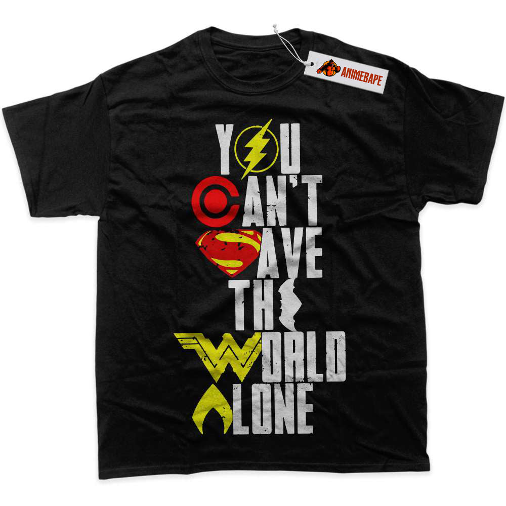 DC Comics Justice League Graphic T-Shirt for Fans and Collectors