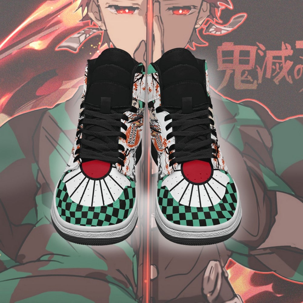 Kamado Tanjiro Demon Slayer J1 High Top Shoes