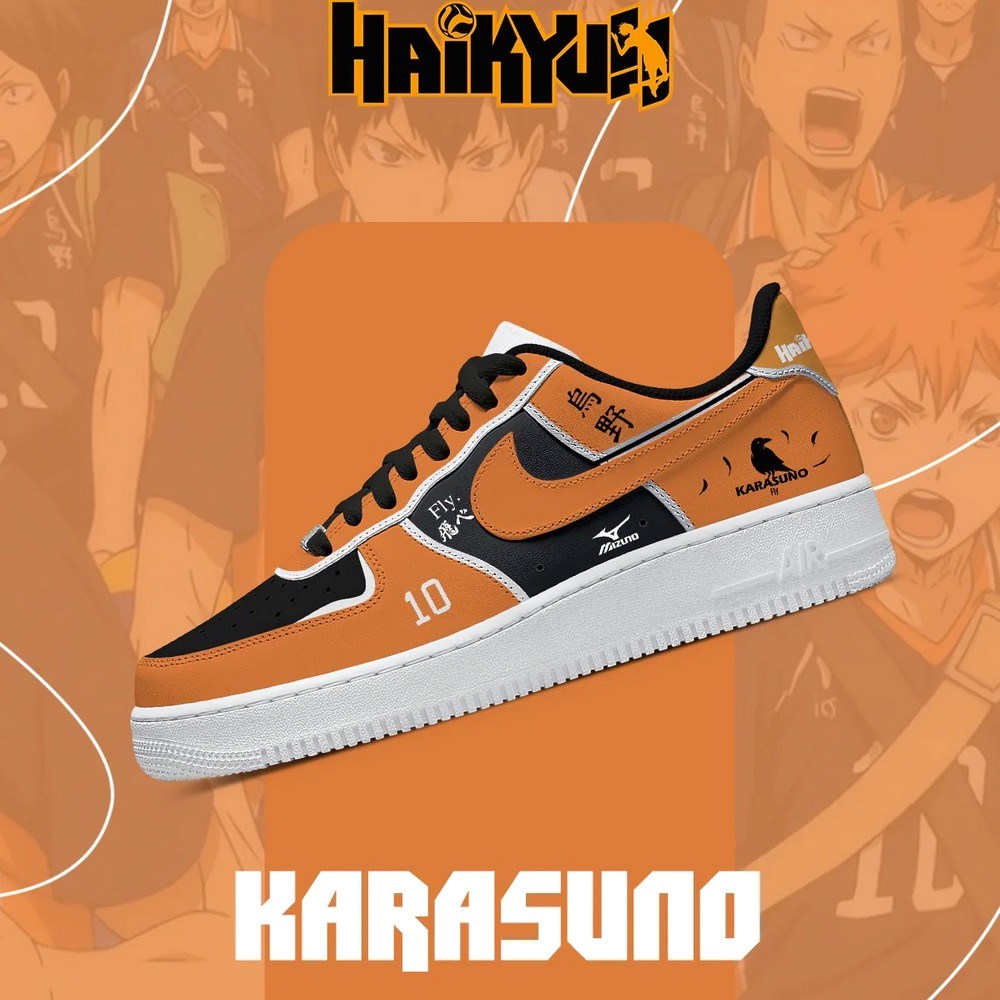 Karasuno Haikyuu!! AF1 Shoes