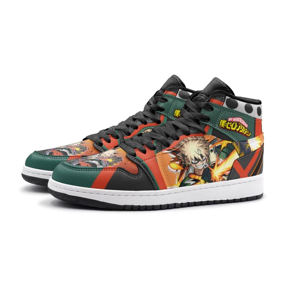 Katsuki Bakugo My Hero J1 High Top Shoes Ver 2