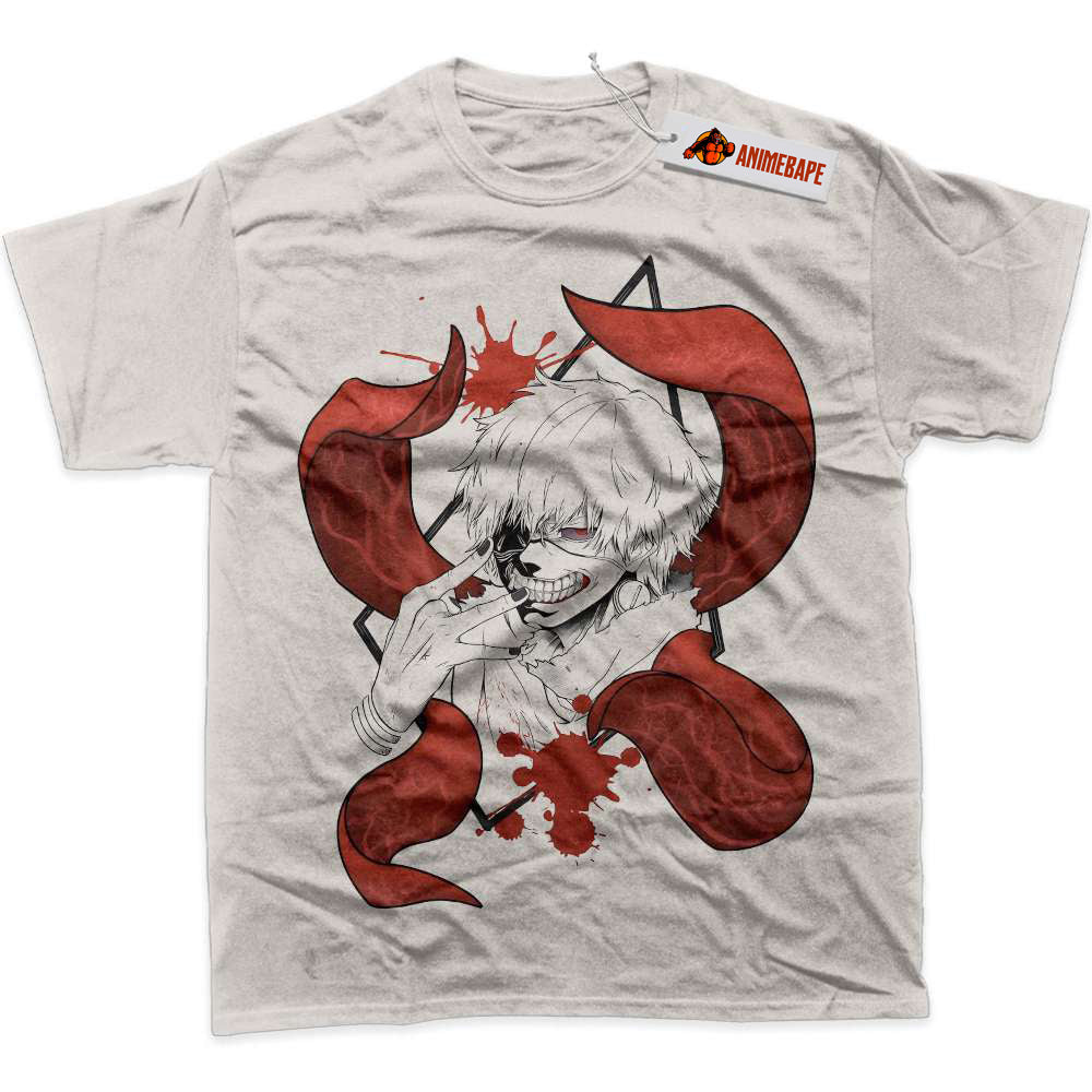 Tokyo Ghoul Ken Kaneki Graphic T-Shirt, Anime Shirt for Fans