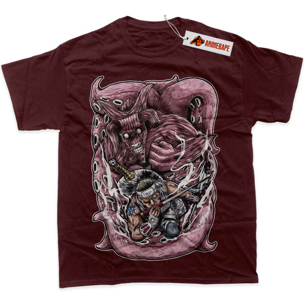 Killer Bee Naruto Anime Graphic T-Shirt for Fans and Collectors